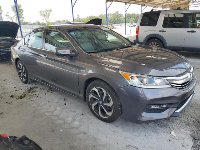 1HGCR2F89HA074374 - 2017 HONDA ACCORD EXL GRAY photo 4