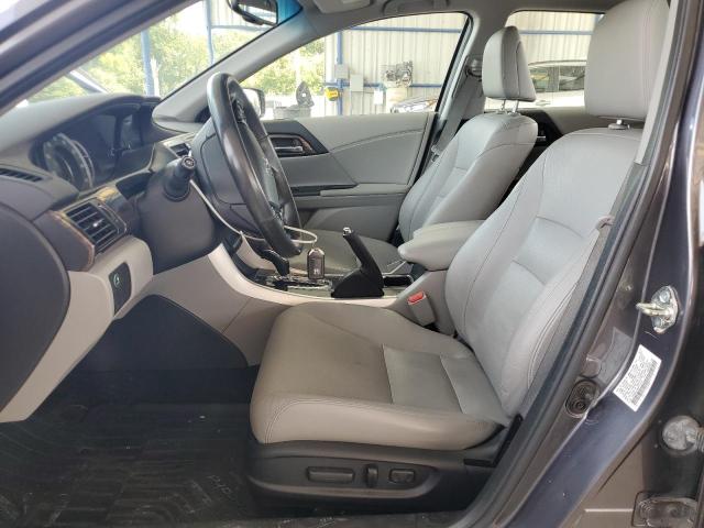 1HGCR2F89HA074374 - 2017 HONDA ACCORD EXL GRAY photo 7