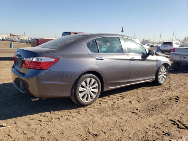 1HGCR2F86FA024724 - 2015 HONDA ACCORD EXL GRAY photo 3