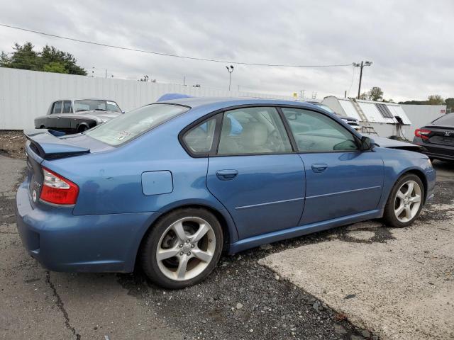 4S3BL626487216909 - 2008 SUBARU LEGACY 2.5I LIMITED BLUE photo 3