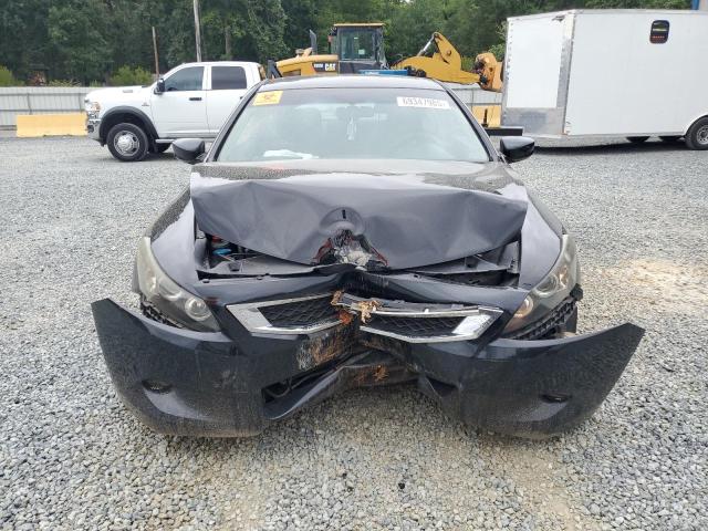 1HGCS12718A002595 - 2008 HONDA ACCORD EX BLACK photo 5