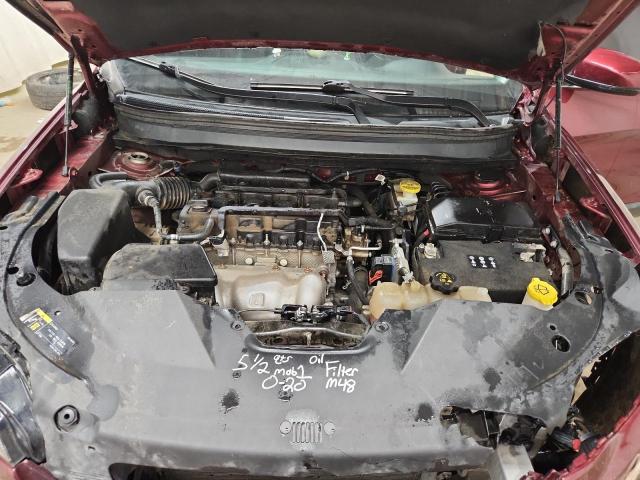 1C4PJLDBXKD381005 - 2019 JEEP CHEROKEE LIMITED RED photo 12