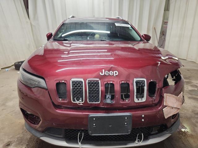 1C4PJLDBXKD381005 - 2019 JEEP CHEROKEE LIMITED RED photo 5