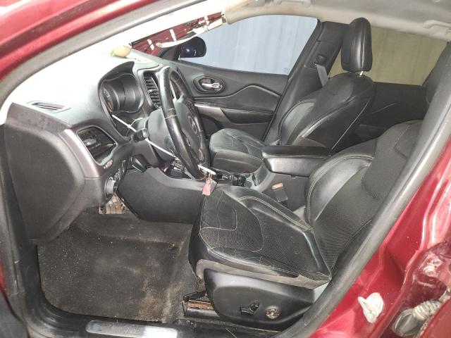 1C4PJLDBXKD381005 - 2019 JEEP CHEROKEE LIMITED RED photo 7