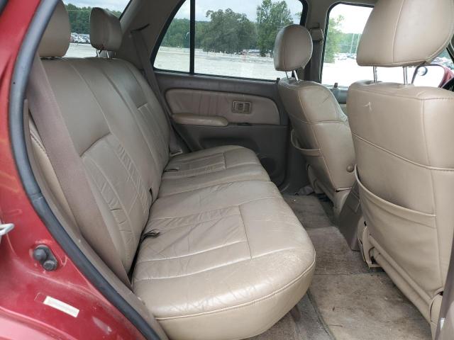 JT3GN86R410200874 - 2001 TOYOTA 4RUNNER SR5 ბურგუნდია ფოტო 11