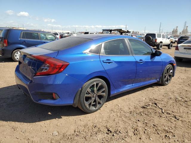 2HGFC2F89MH557910 - 2021 HONDA CIVIC SPORT Mavi foto 3