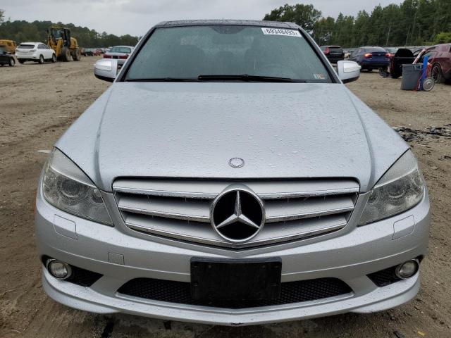 WDDGF56X69R041049 - 2009 MERCEDES-BENZ C 350 SILVER photo 5