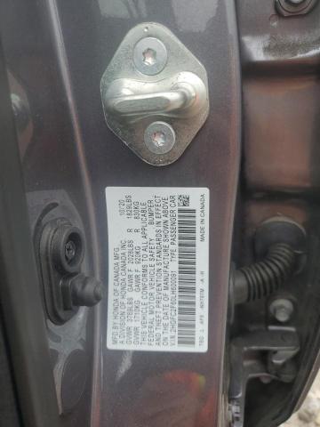 2HGFC2F60LH600091 - 2020 HONDA CIVIC LX GRAY photo 12