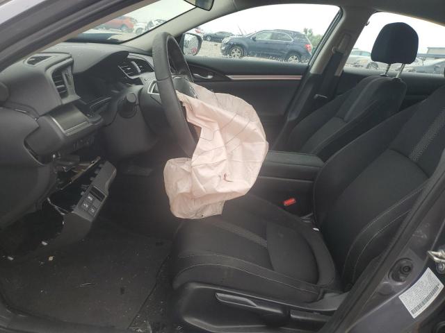 2HGFC2F60LH600091 - 2020 HONDA CIVIC LX GRAY photo 7