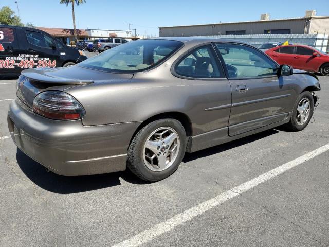 1G2WP12K91F229645 - 2001 PONTIAC GRAND PRIX GT BROWN photo 3