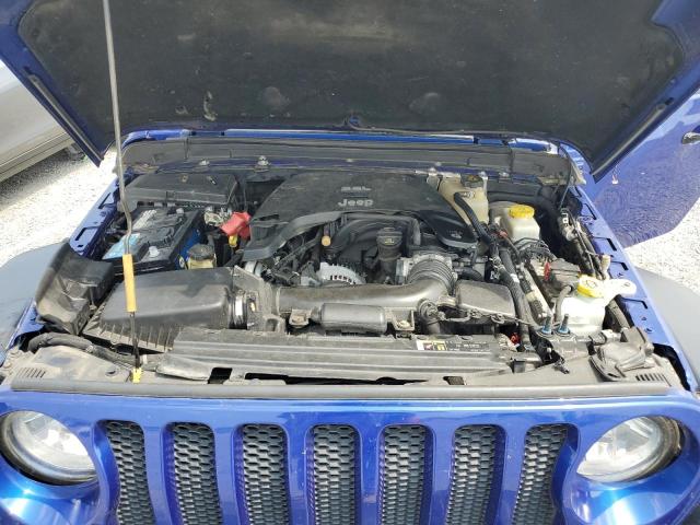 1C4HJXDGXJW196382 - 2018 JEEP WRANGLER U SPORT Կապույտ լուսանկար 12