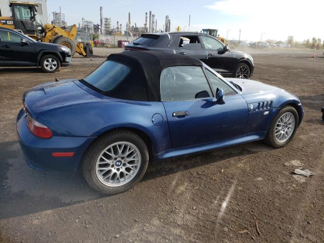 4USCH3346YLF71585 - 2000 BMW Z3 2.8 BLUE photo 3