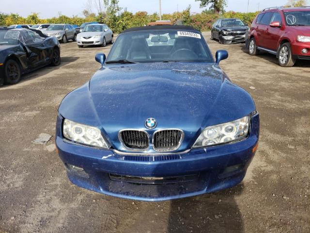 4USCH3346YLF71585 - 2000 BMW Z3 2.8 BLUE photo 5