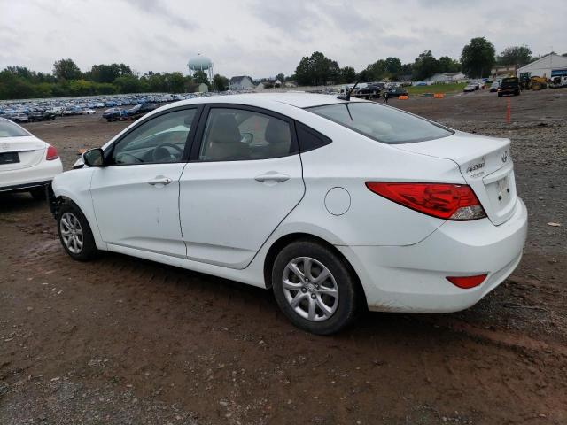 KMHCT4AE5EU745148 - 2014 HYUNDAI ACCENT GLS WHITE photo 2