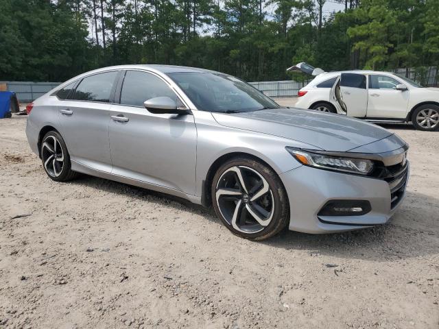 1HGCV1F36KA051216 - 2019 HONDA ACCORD SPORT Күміс фото 4