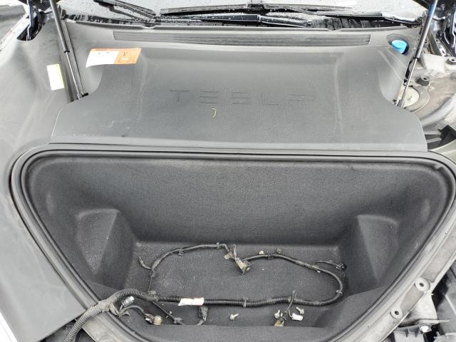 5YJSA1E42HF181297 - 2017 TESLA MODEL S GRAY photo 12