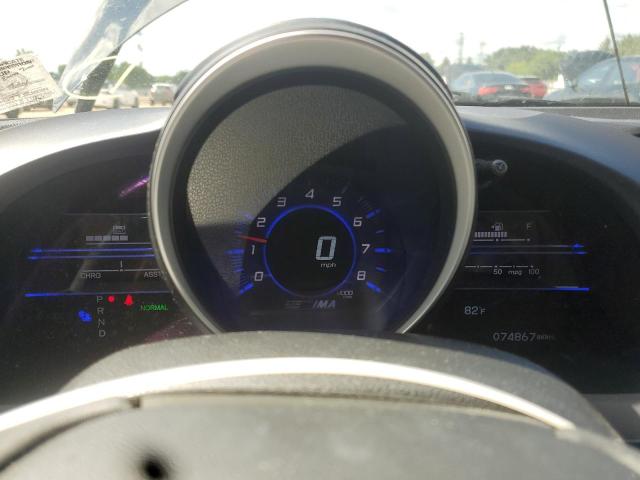 JHMZF1D62BS014434 - 2011 HONDA CR-Z EX შავი ფოტო 9