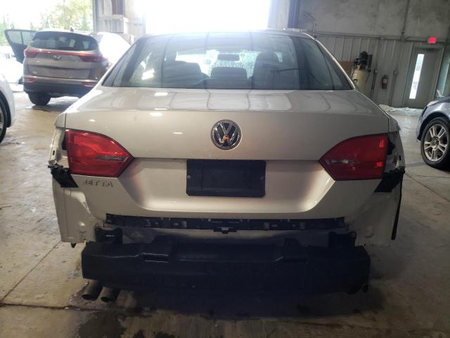 3VW2K7AJ2CM469625 - 2012 VOLKSWAGEN JETTA BASE 银色 照片 6