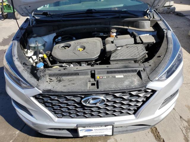 KM8J2CA41KU889044 - 2019 HYUNDAI TUCSON SE SILVER photo 12