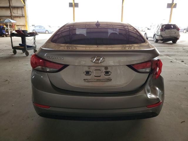 5NPDH4AE8GH745426 - 2016 HYUNDAI ELANTRA SE TAN photo 6