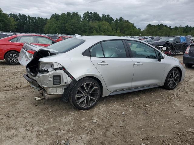 5YFS4MCE5MP088440 - 2021 TOYOTA COROLLA SE ვერცხლისფერი ფოტო 3