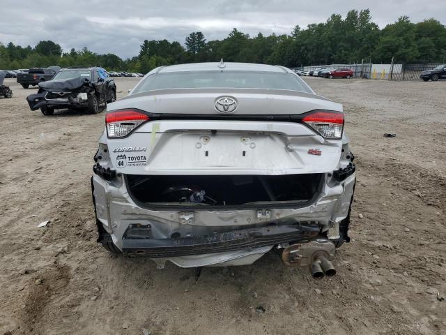 5YFS4MCE5MP088440 - 2021 TOYOTA COROLLA SE ვერცხლისფერი ფოტო 6
