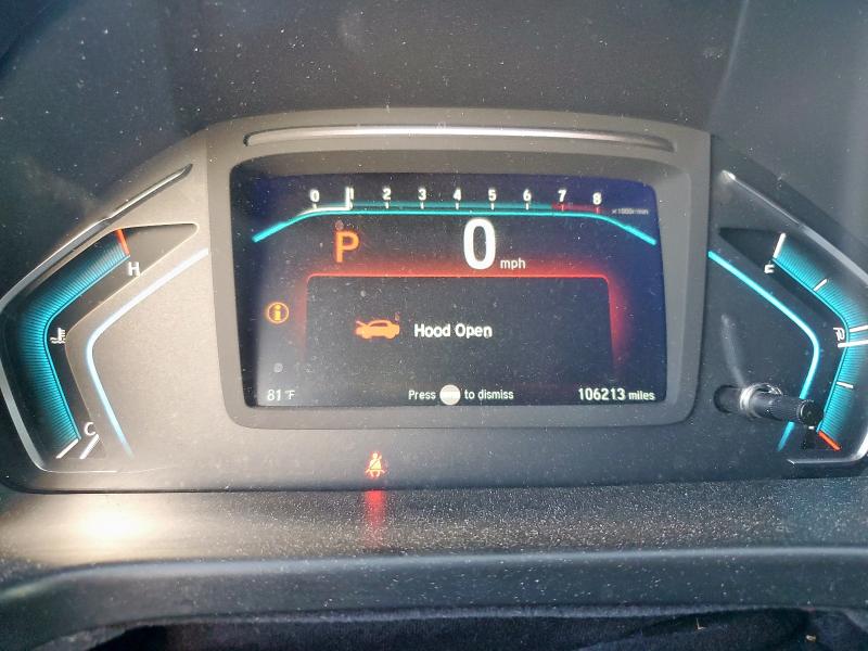 5FNRL6H75JB043268 - 2018 HONDA ODYSSEY EXL Графитовый фото 9