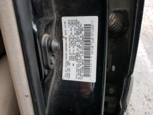 JT3HT05J4Y0088627 - 2000 TOYOTA LAND CRUIS BLACK photo 13