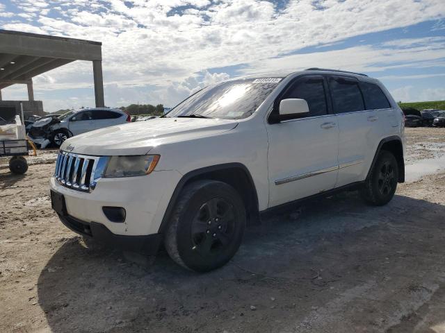 1C4RJFAG0CC154746 - 2012 JEEP GRAN CHER LAREDO WHITE photo 1