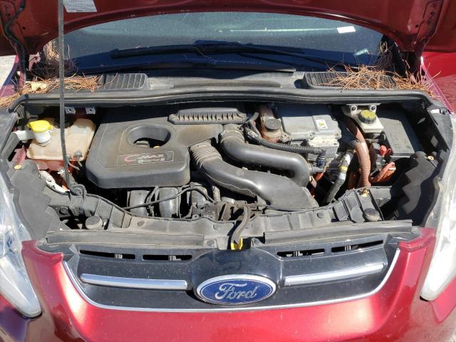 1FADP5CU2FL113325 - 2015 FORD C-MAX PREMIUM SEL MAROON photo 11