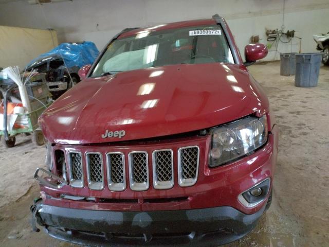 1C4NJDEB6GD764586 - 2016 JEEP COMPASS LATITUDE RED photo 5