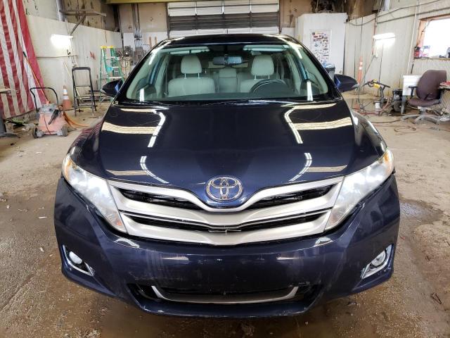 4T3BA3BBXFU073600 - 2015 TOYOTA VENZA LE BLUE photo 5