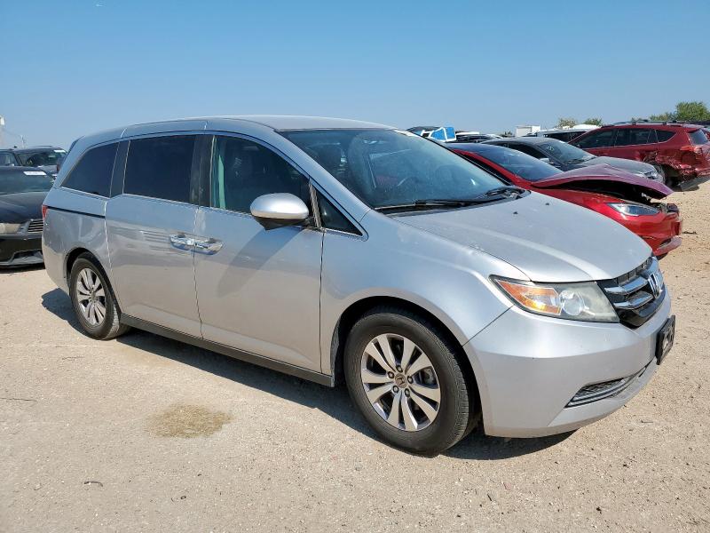 5FNRL5H44FB102446 - 2015 HONDA ODYSSEY EX SILVER photo 4