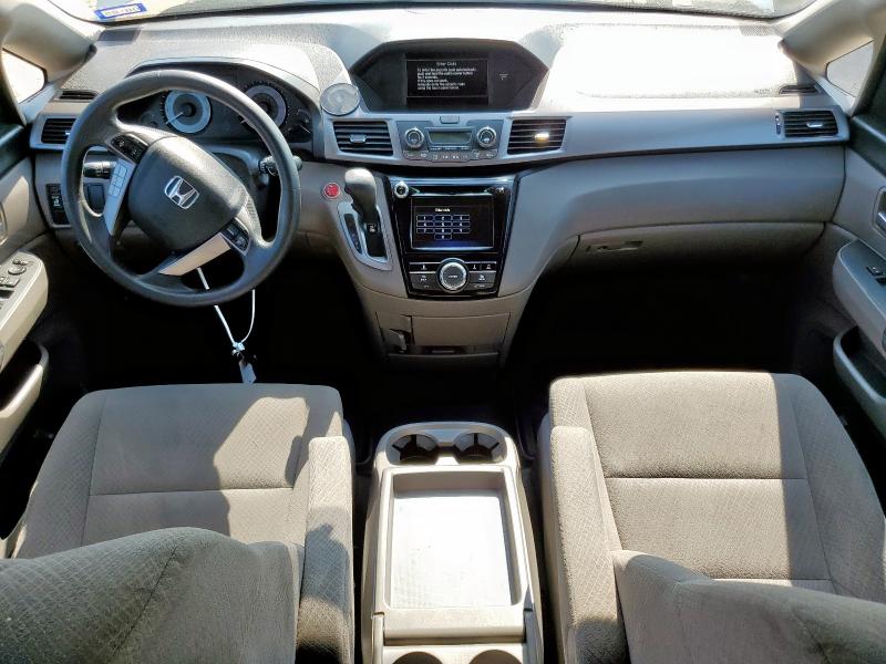 5FNRL5H44FB102446 - 2015 HONDA ODYSSEY EX SILVER photo 8