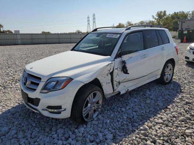 WDCGG8JB8EG306185 - 2014 MERCEDES-BENZ GLK 350 4MATIC WHITE photo 1