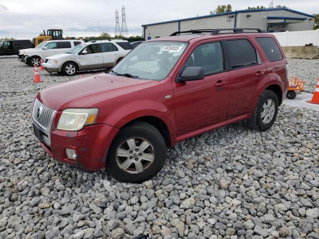 4M2CU81188KJ23675 - 2008 MERCURY MARINER RED photo 1