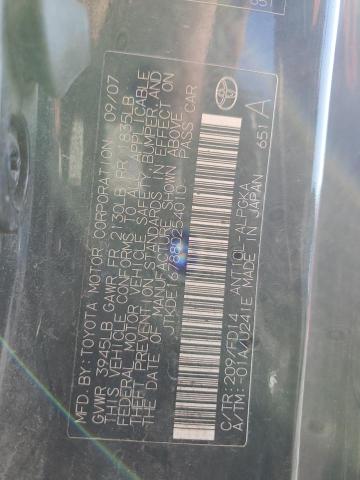 JTKDE167880254010 - 2008 TOYOTA SCION TC 黑色 照片 12