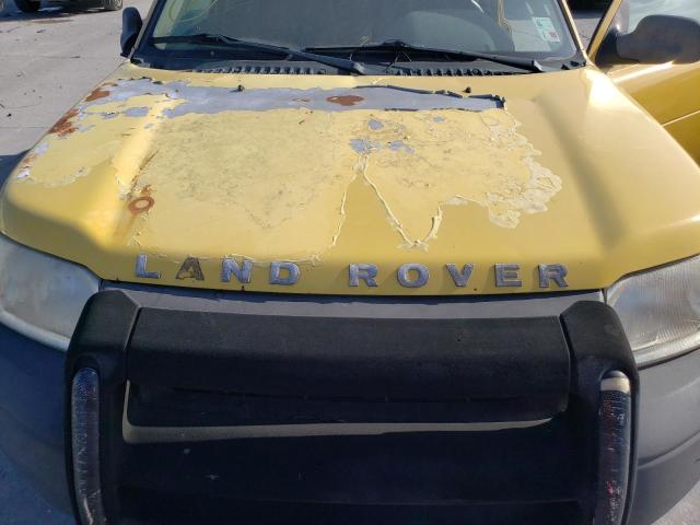 SALNY12203A241373 - 2003 LAND ROVER FREELANDER SE YELLOW photo 12