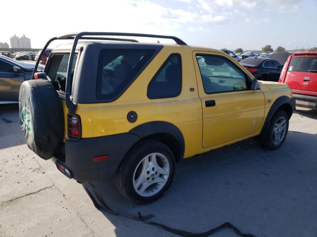 SALNY12203A241373 - 2003 LAND ROVER FREELANDER SE YELLOW photo 3