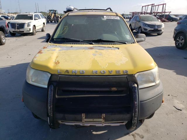 SALNY12203A241373 - 2003 LAND ROVER FREELANDER SE YELLOW photo 5