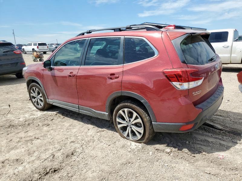 JF2SKASC4LH432744 - 2020 SUBARU FORESTER LIMITED MAROON photo 2