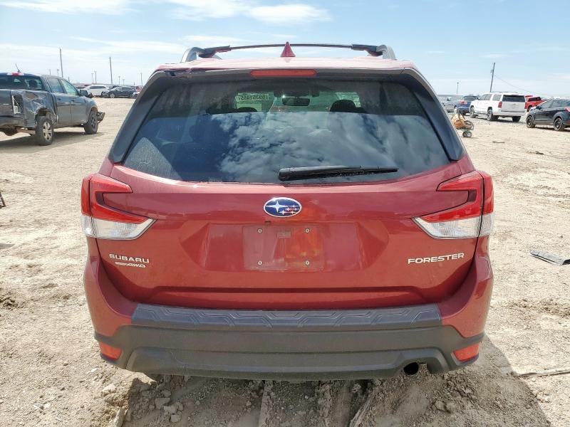 JF2SKASC4LH432744 - 2020 SUBARU FORESTER LIMITED MAROON photo 6