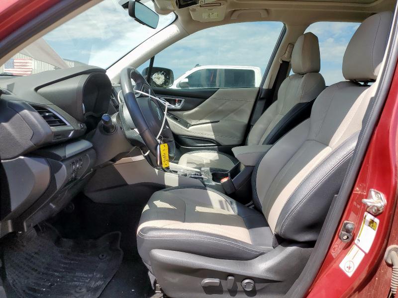 JF2SKASC4LH432744 - 2020 SUBARU FORESTER LIMITED MAROON photo 7