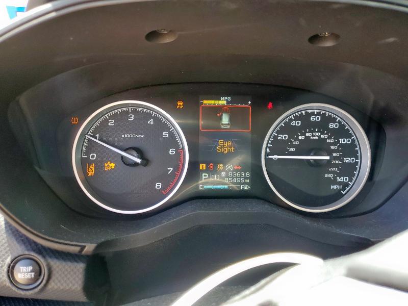 JF2SKASC4LH432744 - 2020 SUBARU FORESTER LIMITED MAROON photo 9