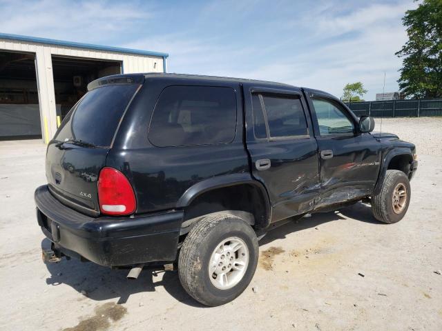 1B4HS28Y1XF508162 - 1999 DODGE DURANGO BLACK photo 3