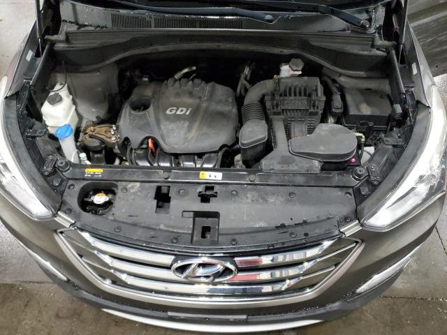 5XYZUDLB4EG151845 - 2014 HYUNDAI SANTA FE S Gris foto 12