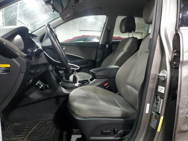 5XYZUDLB4EG151845 - 2014 HYUNDAI SANTA FE S Gris foto 7