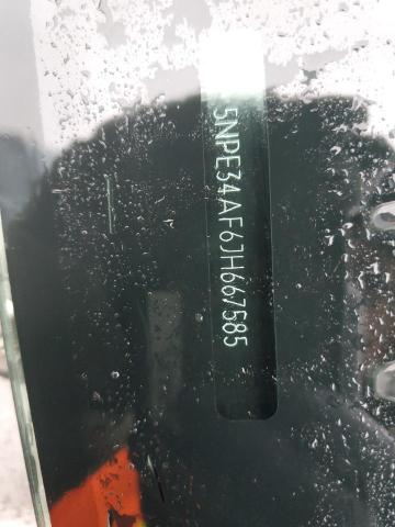 5NPE34AF6JH667585 - 2018 HYUNDAI SONATA SPORT Schwarz Foto 12