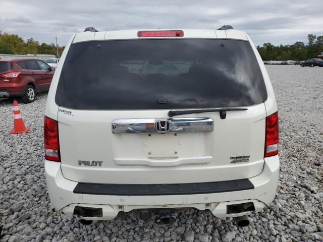 5FNYF4H96FB049483 - 2015 HONDA PILOT TOURING WHITE photo 6