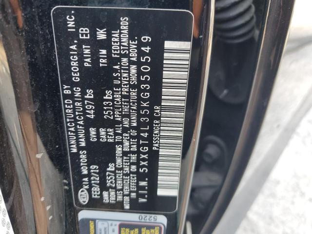 5XXGT4L35KG350549 - 2019 KIA OPTIMA LX Qara foto 12